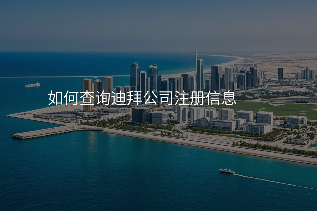 如何查询迪拜公司注册信息