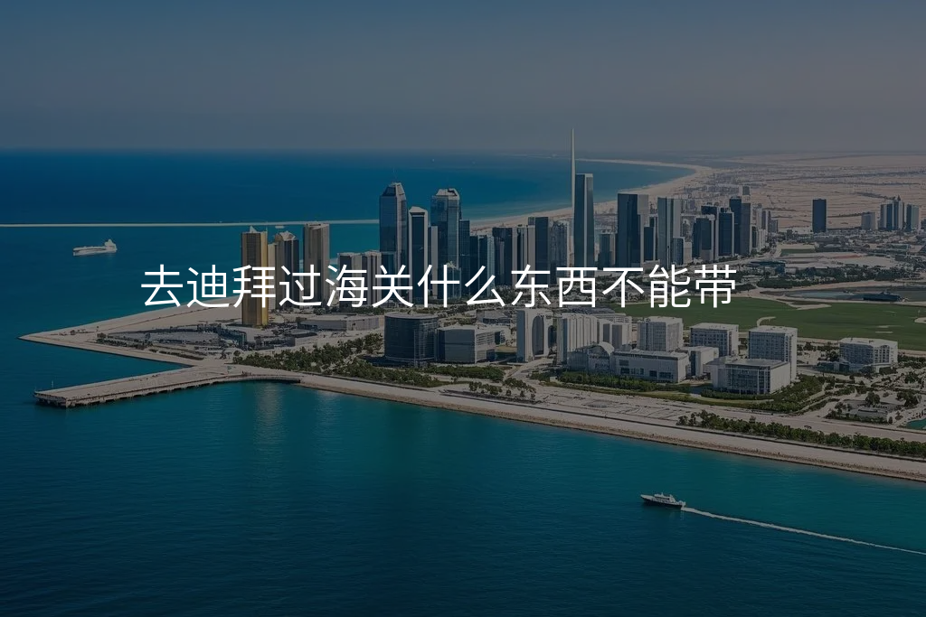 去迪拜过海关什么东西不能带