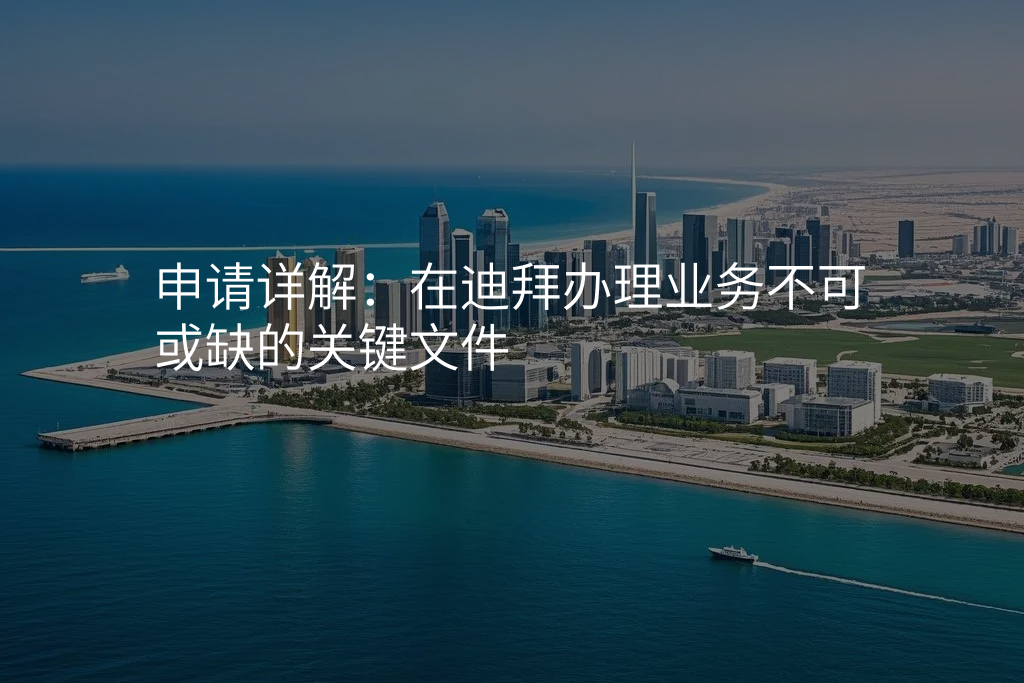 申请详解:在迪拜办理业务不可或缺的关键文件