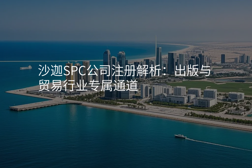 沙迦SPC公司注册解析:出版与贸易行业专属通道