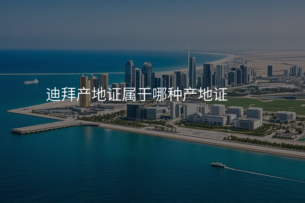 迪拜产地证属于哪种产地证