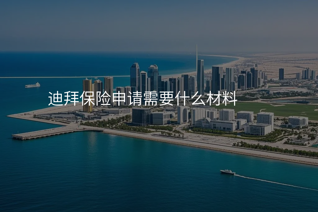 迪拜保险申请需要什么材料