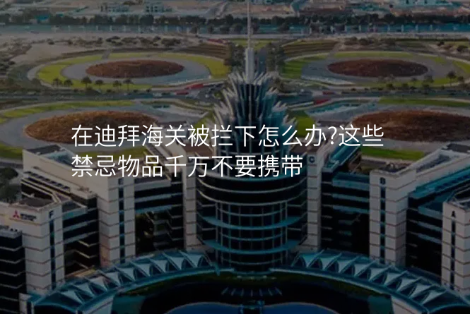 在迪拜海关被拦下怎么办?这些禁忌物品千万不要携带