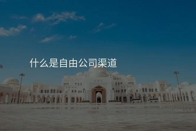 什么是自由公司渠道