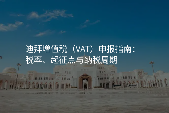 迪拜增值税(VAT)申报指南:税率、起征点与纳税周期