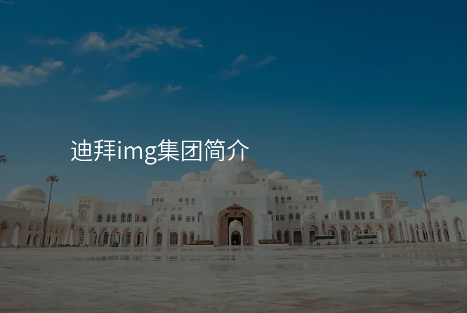 迪拜img集团简介