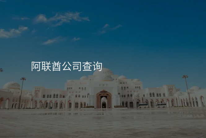 阿联酋公司查询