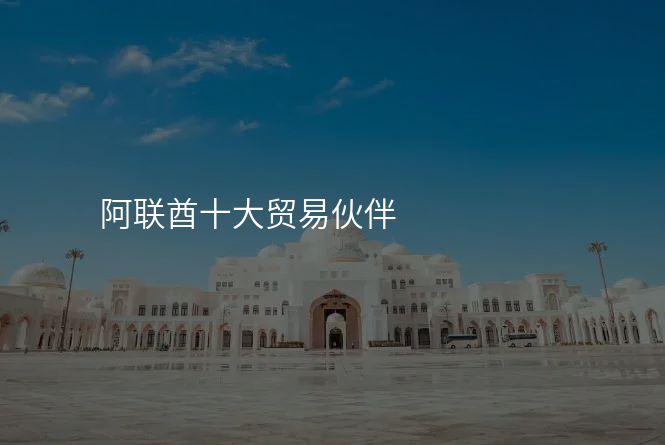 阿联酋十大贸易伙伴
