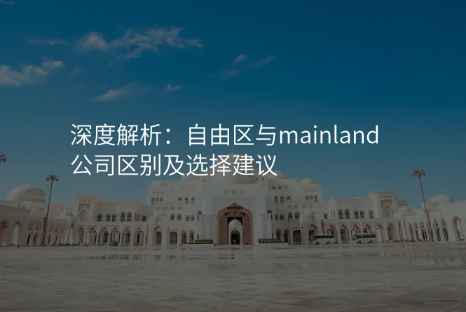 深度解析:自由区与mainland公司区别及选择建议