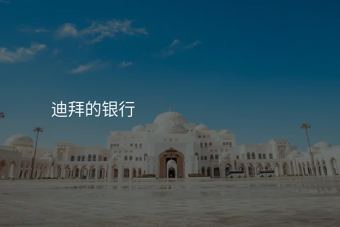 迪拜的银行