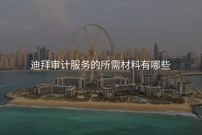 迪拜审计服务的所需材料有哪些