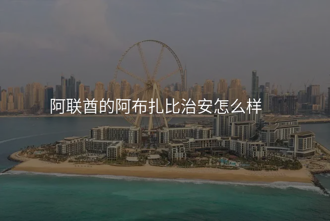 阿联酋的阿布扎比治安怎么样