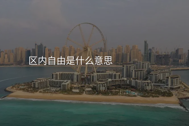区内自由是什么意思