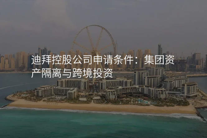 迪拜控股公司申请条件:集团资产隔离与跨境投资