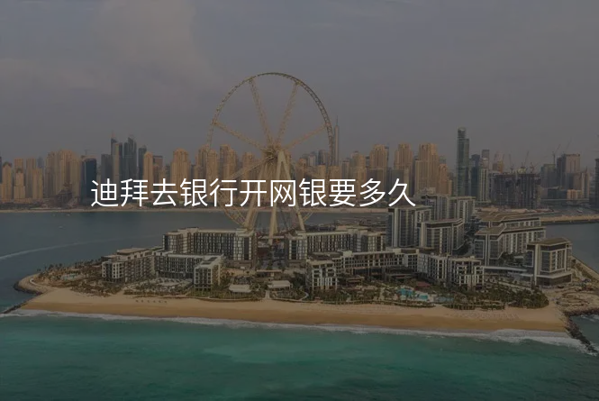 迪拜去银行开网银要多久