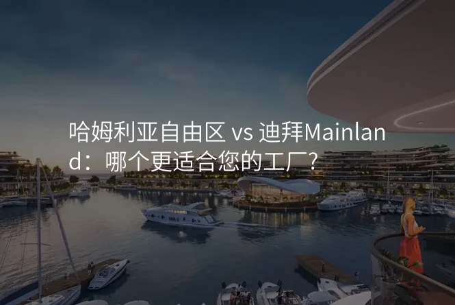 哈姆利亚自由区 vs 迪拜Mainland:哪个更适合您的工厂?