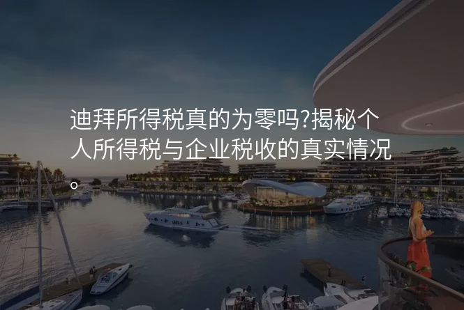 迪拜所得税真的为零吗?揭秘个人所得税与企业税收的真实情况。
