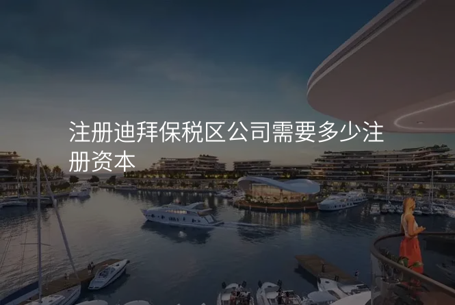 注册迪拜保税区公司需要多少注册资本