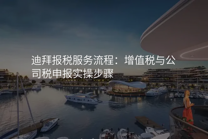 迪拜报税服务流程:增值税与公司税申报实操步骤