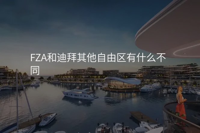 FZA和迪拜其他自由区有什么不同