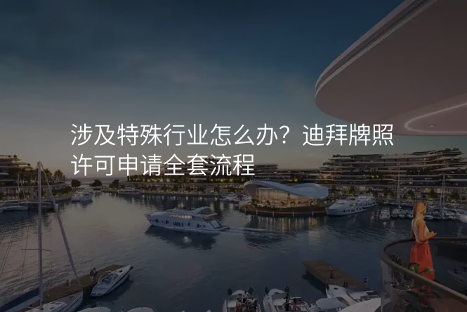 涉及特殊行业怎么办?迪拜牌照许可申请全套流程