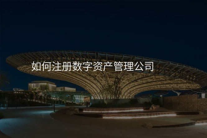 如何注册数字资产管理公司