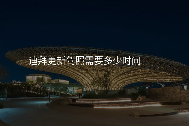 迪拜更新驾照需要多少时间