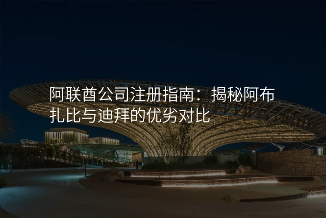 阿联酋公司注册指南:揭秘阿布扎比与迪拜的优劣对比