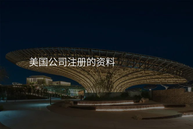 美国公司注册的资料