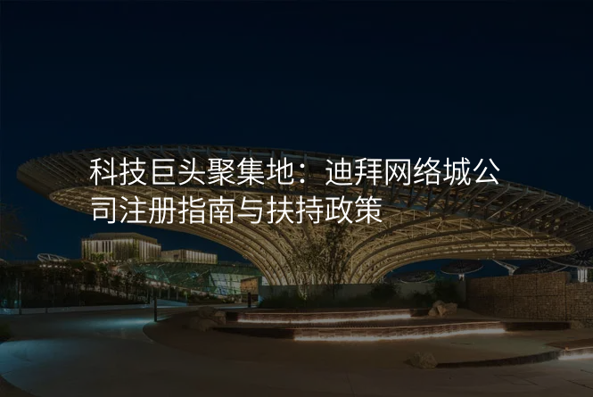 科技巨头聚集地:迪拜网络城公司注册指南与扶持政策