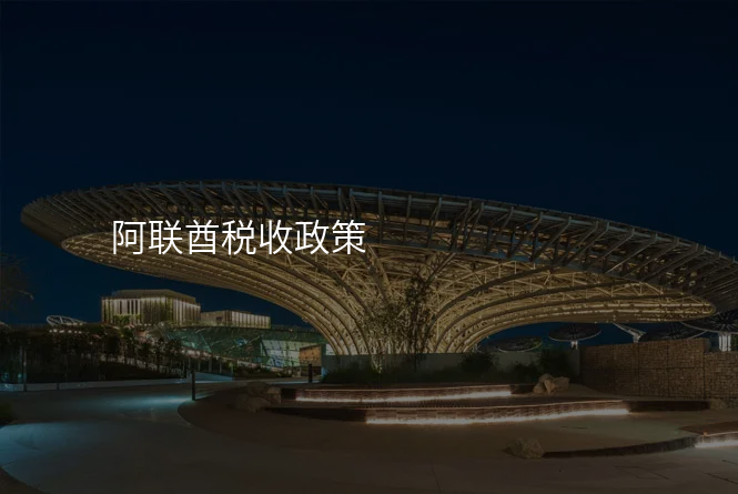 阿联酋税收政策
