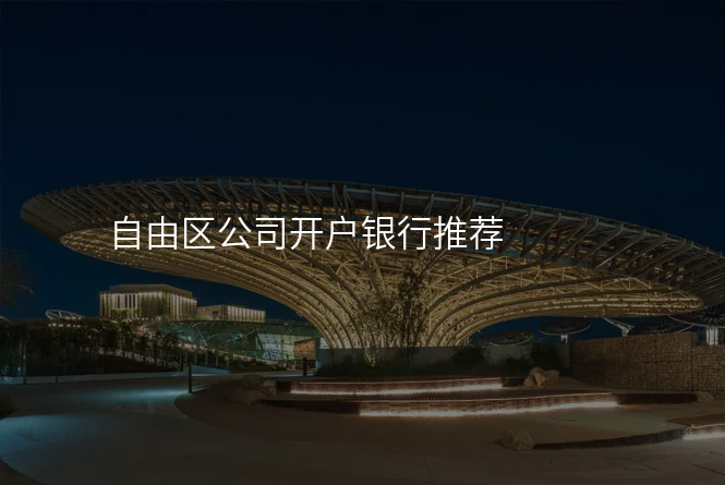 自由区公司开户银行推荐