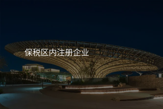 保税区内注册企业