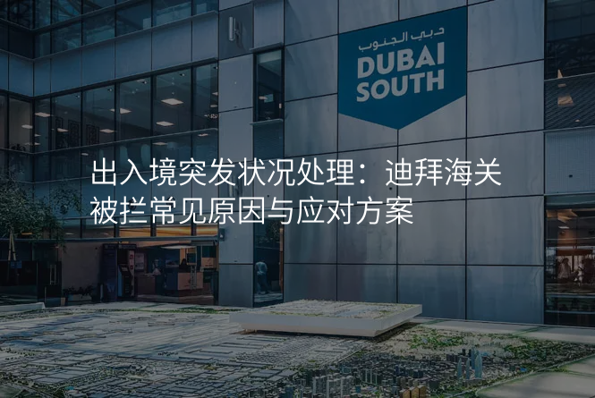 出入境突发状况处理:迪拜海关被拦常见原因与应对方案