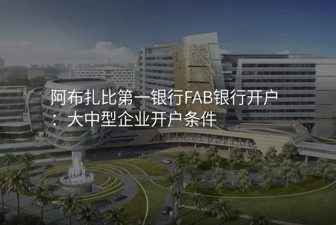 阿布扎比第一银行FAB银行开户:大中型企业开户条件