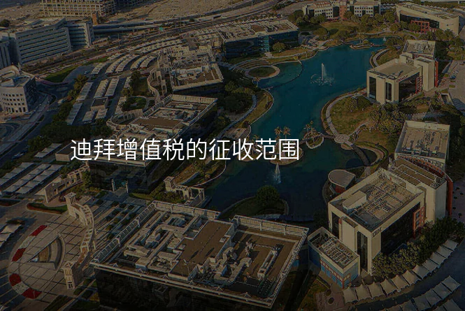 迪拜增值税的征收范围