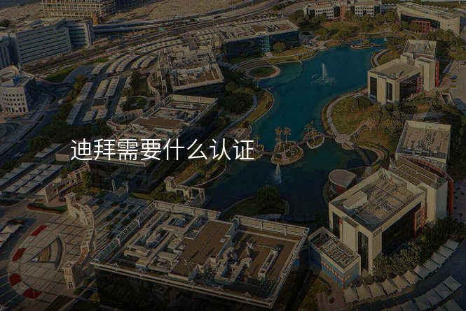 迪拜需要什么认证