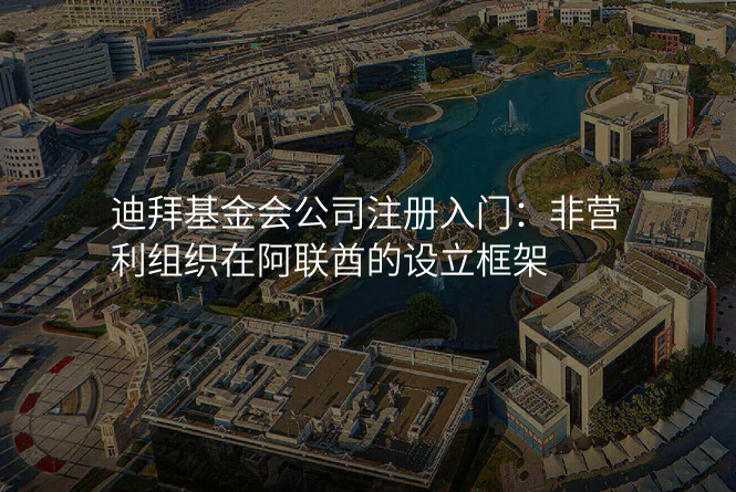 迪拜基金会公司注册入门:非营利组织在阿联酋的设立框架