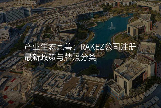 产业生态完善:RAKEZ公司注册最新政策与牌照分类