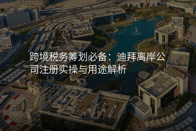 跨境税务筹划必备:迪拜离岸公司注册实操与用途解析