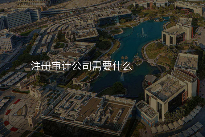 注册审计公司需要什么
