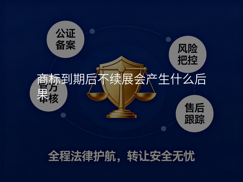 商标到期后不续展会产生什么后果