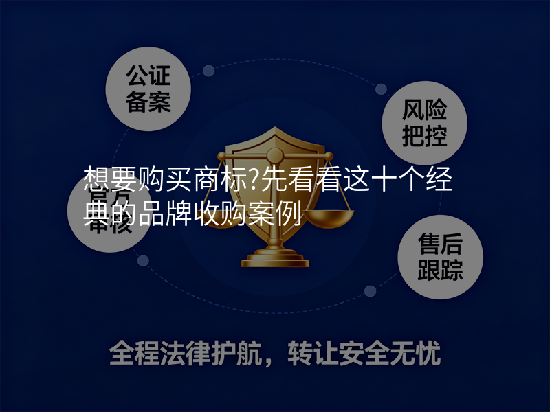 想要购买商标?先看看这十个经典的品牌收购案例 想要购买商标?先看看这十个经典的品牌收购案例