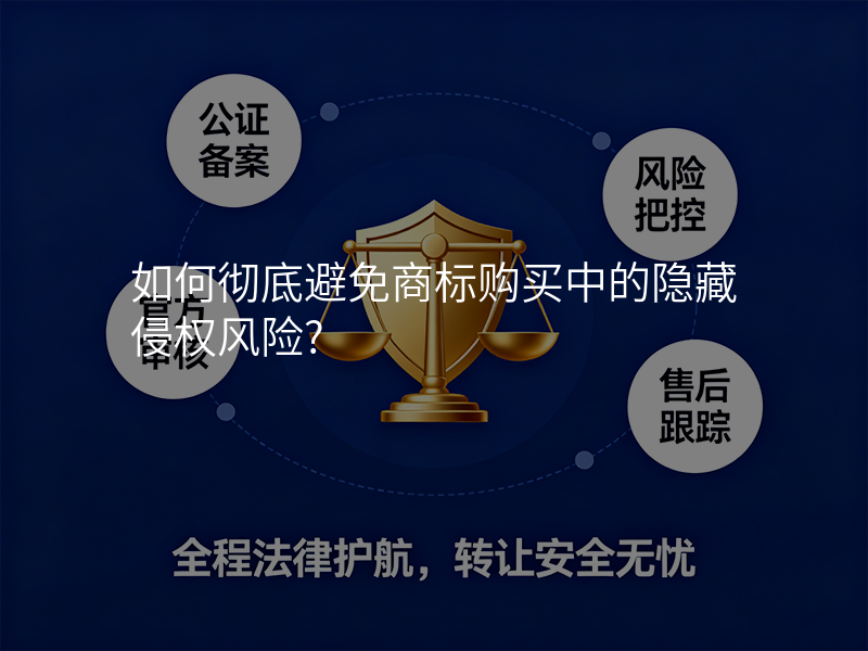 如何彻底避免商标购买中的隐藏侵权风险?
