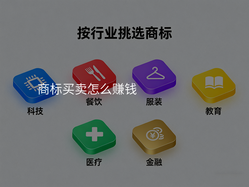 商标买卖怎么赚钱