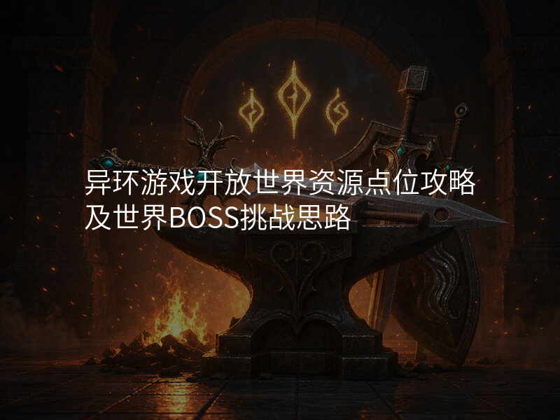 异环游戏开放世界资源点位攻略及世界BOSS挑战思路