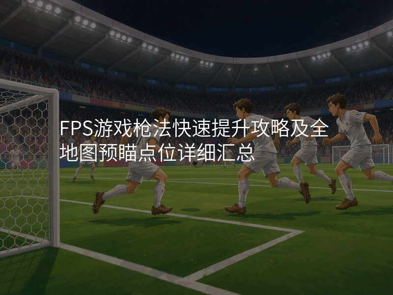 FPS游戏枪法快速提升攻略及全地图预瞄点位详细汇总