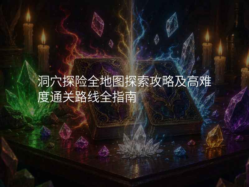 洞穴探险全地图探索攻略及高难度通关路线全指南