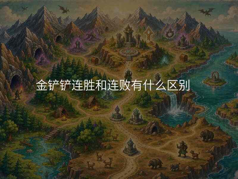 金铲铲连胜和连败有什么区别