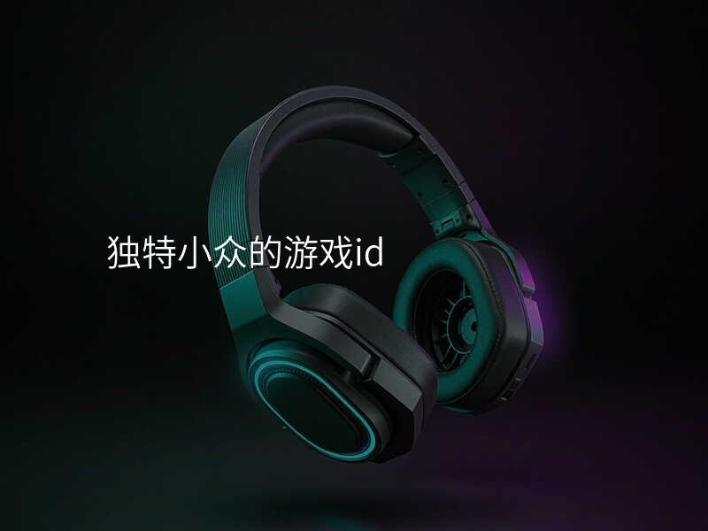 独特小众的游戏id